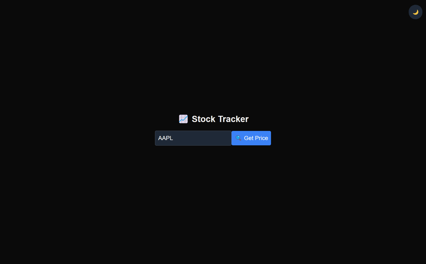 Stock Tracker